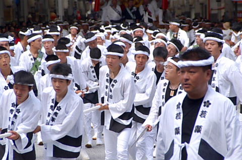 岸和田だんじり祭り 平成14年度 並松町