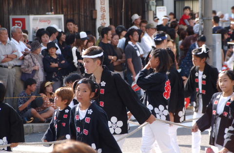 貝塚だんじり祭り 平成15年度 麻生郷地区 堀町