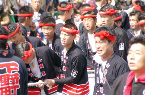 岸和田だんじり祭り 平成15年度 下野町
