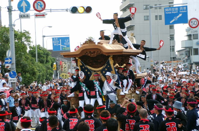 岸和田だんじり祭り 平成15年度 下野町