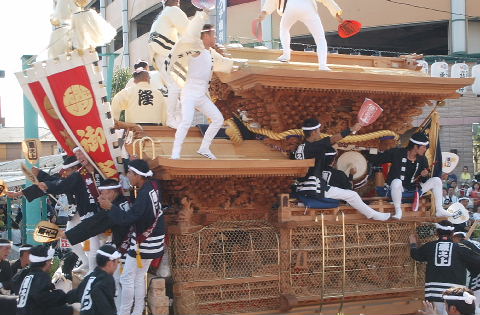 岸和田だんじり祭り 平成16年度 春木地区 磯之上町