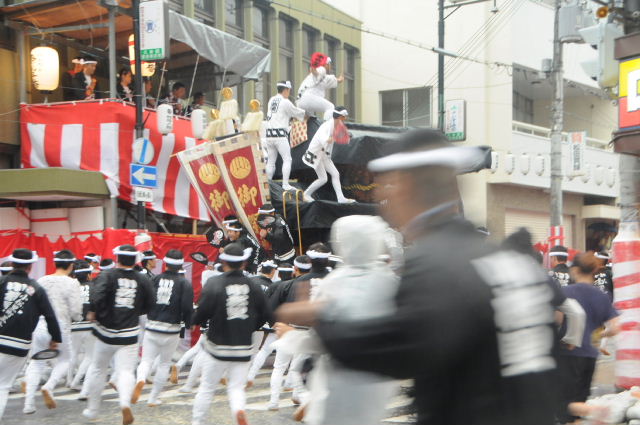 岸和田だんじり祭り 平成22年度 八木地区 小松里町