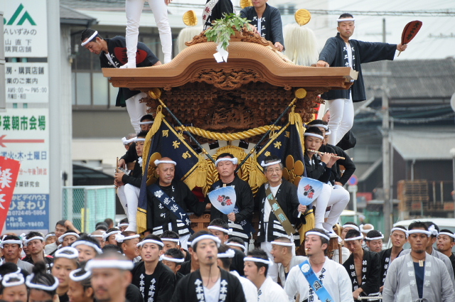 岸和田だんじり祭り 平成24年度 山直地区 今木町