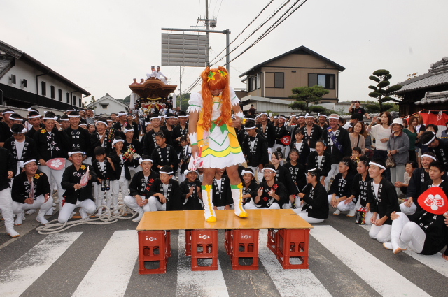 岸和田だんじり祭り 平成26年度 山直南地区 稲葉町西