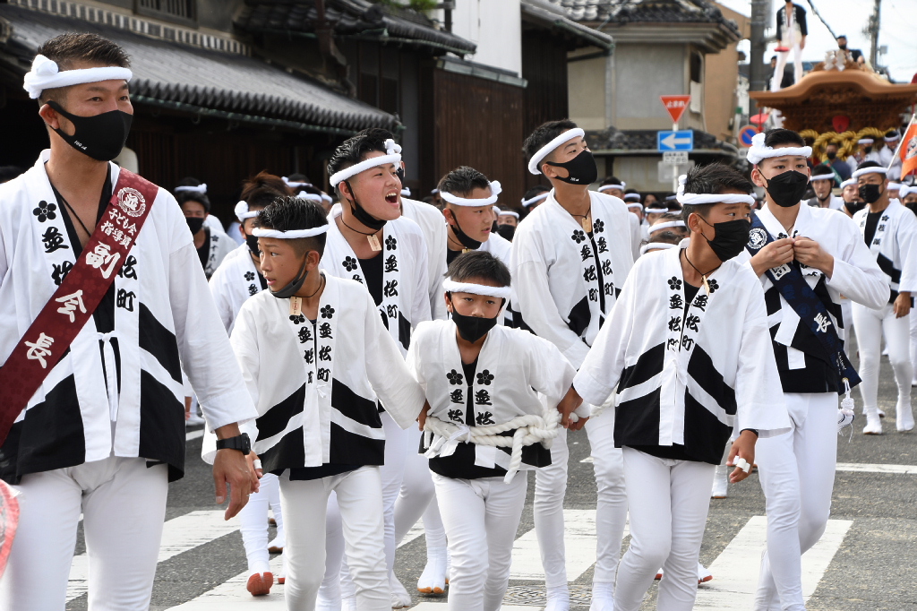 岸和田だんじり祭り 令和3年度 並松町