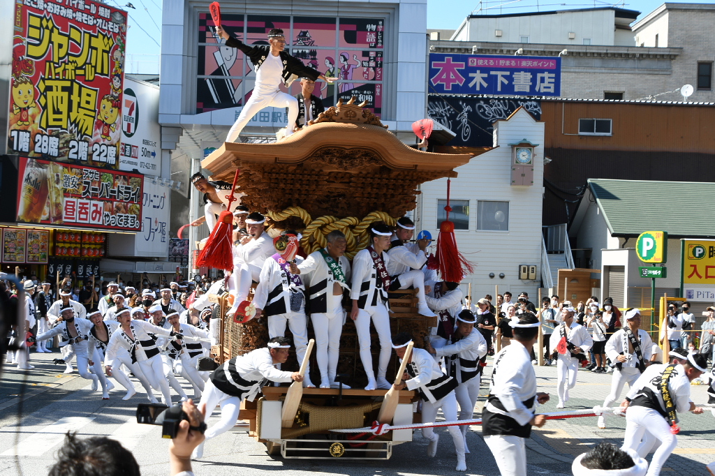 岸和田だんじり祭り 令和4年度 並松町