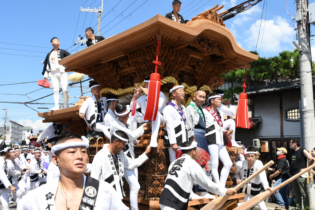 岸和田だんじり祭り 令和5年度 並松町