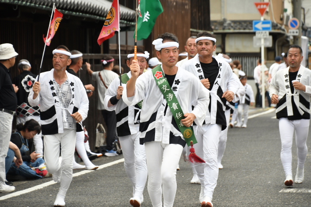 岸和田だんじり祭り 令6年度 並松町