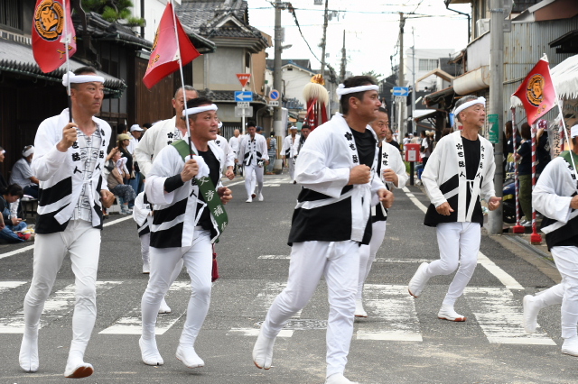 岸和田だんじり祭り 令6年度 並松町